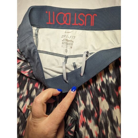 Womens Size Small Capri Pants Nike Stay Warm dri fit black pink white - Picture 11 of 16